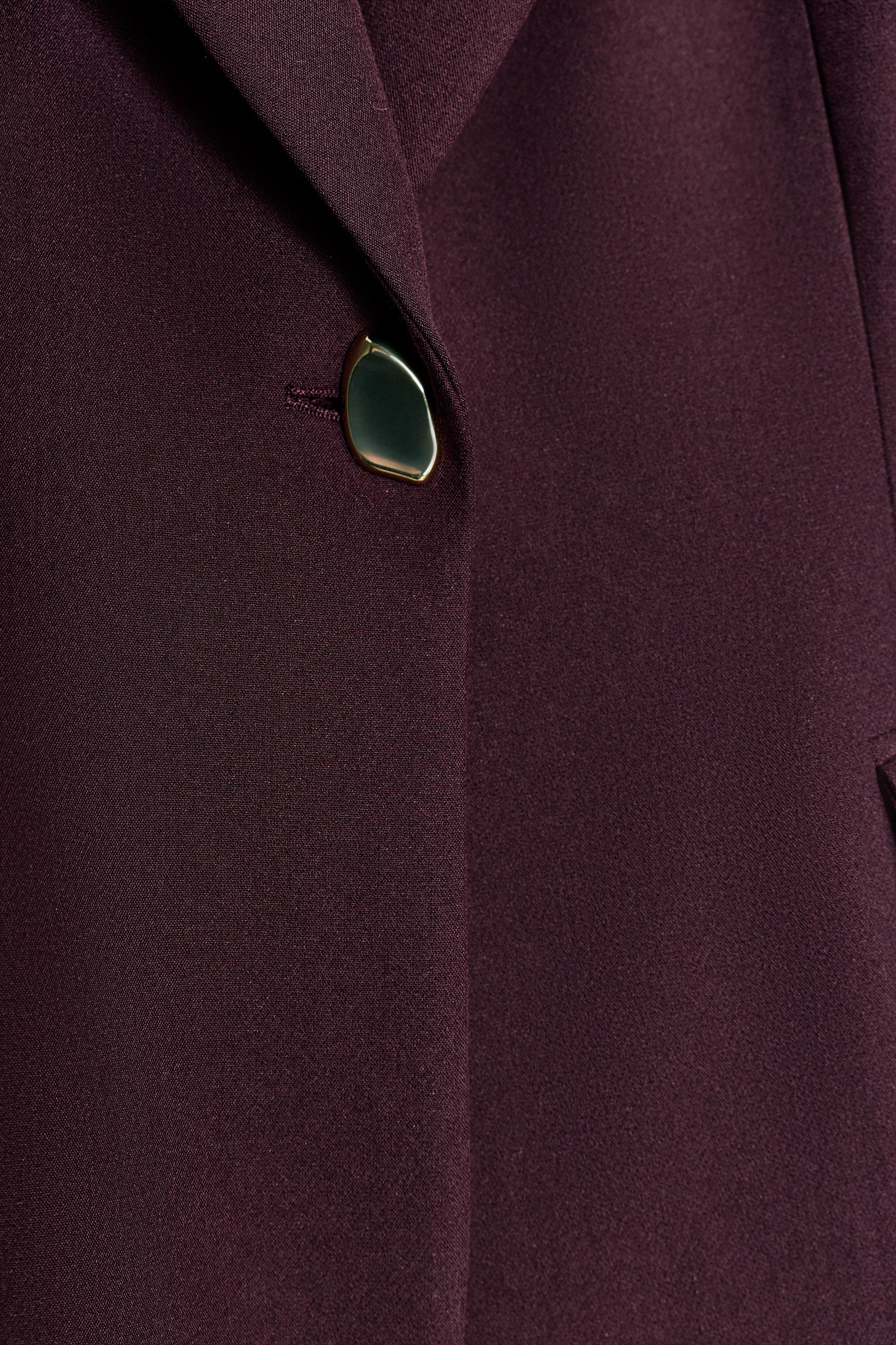 TAILORED BLAZER WITH SHOULDER PADS